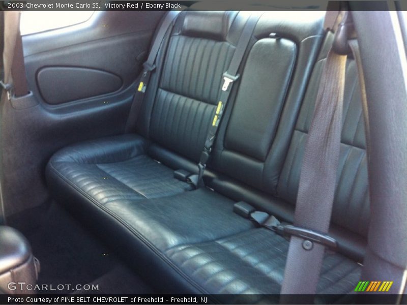 Victory Red / Ebony Black 2003 Chevrolet Monte Carlo SS