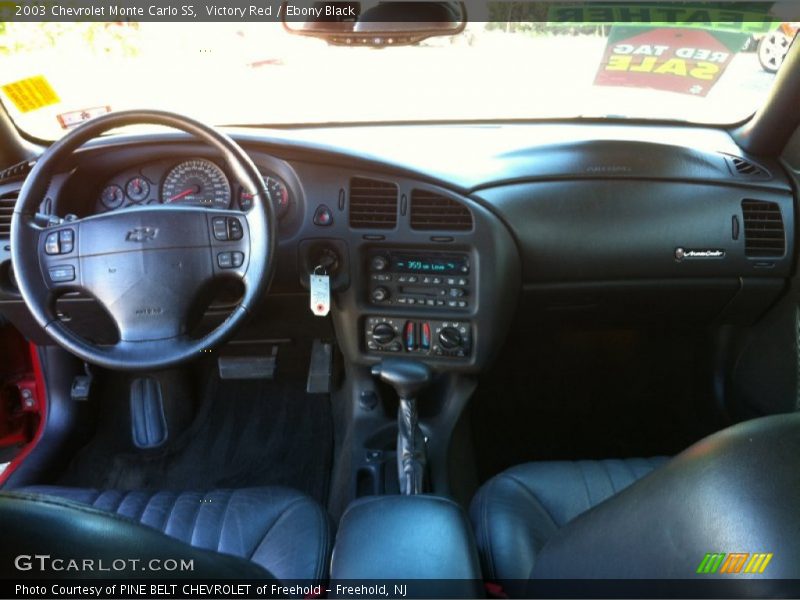 Victory Red / Ebony Black 2003 Chevrolet Monte Carlo SS