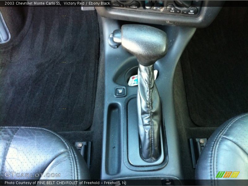 Victory Red / Ebony Black 2003 Chevrolet Monte Carlo SS