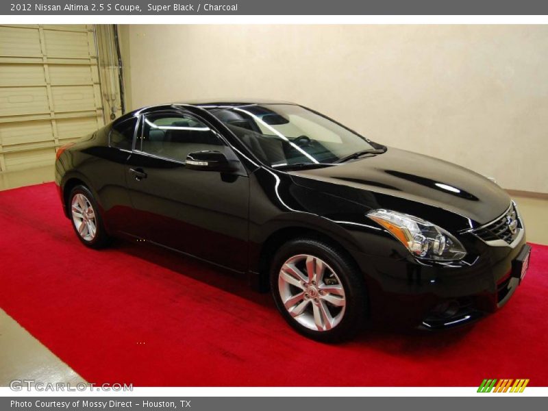 Super Black / Charcoal 2012 Nissan Altima 2.5 S Coupe
