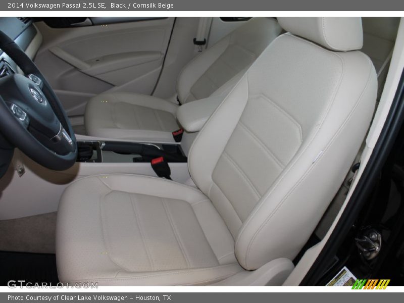 Black / Cornsilk Beige 2014 Volkswagen Passat 2.5L SE