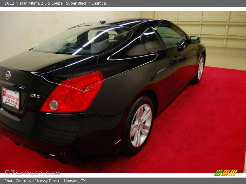 Super Black / Charcoal 2012 Nissan Altima 2.5 S Coupe