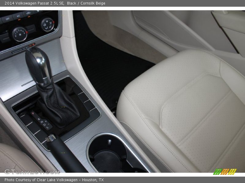 Black / Cornsilk Beige 2014 Volkswagen Passat 2.5L SE