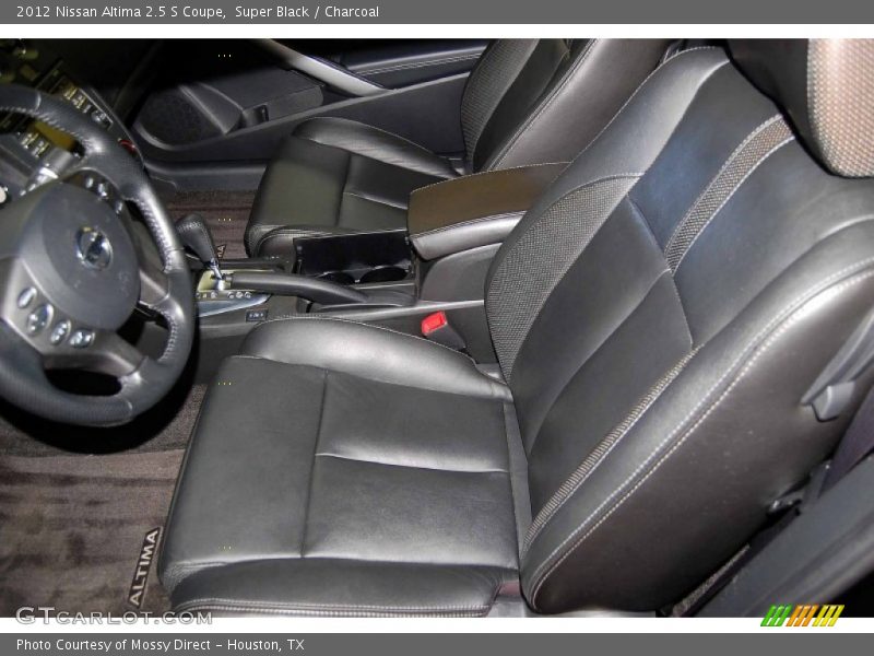 Super Black / Charcoal 2012 Nissan Altima 2.5 S Coupe