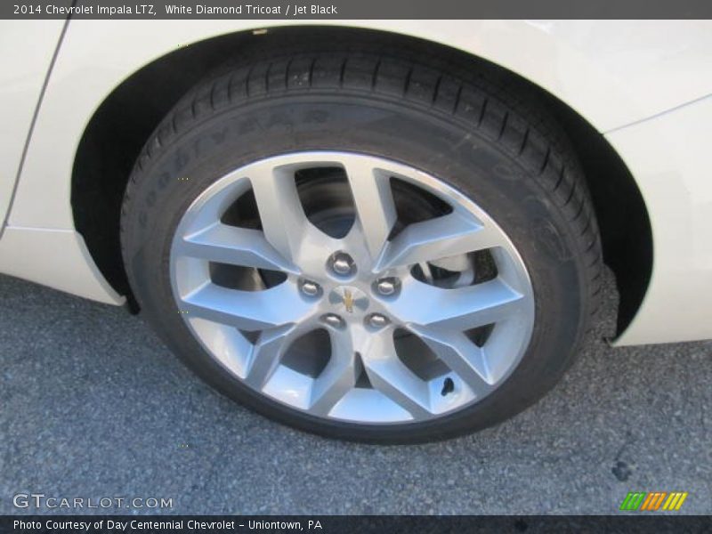 White Diamond Tricoat / Jet Black 2014 Chevrolet Impala LTZ