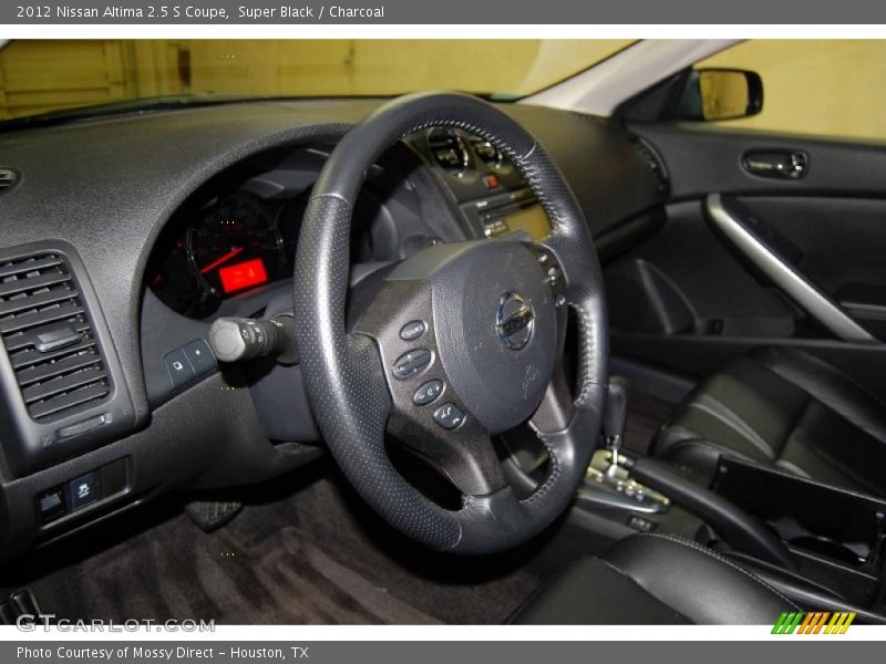 Super Black / Charcoal 2012 Nissan Altima 2.5 S Coupe