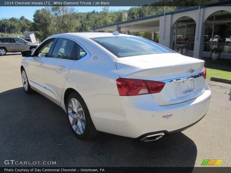 White Diamond Tricoat / Jet Black 2014 Chevrolet Impala LTZ
