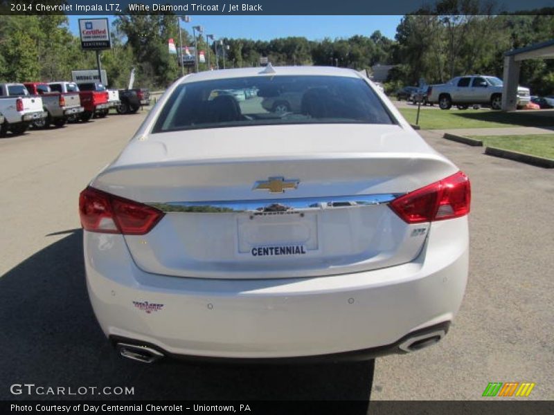 White Diamond Tricoat / Jet Black 2014 Chevrolet Impala LTZ