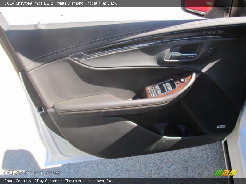 White Diamond Tricoat / Jet Black 2014 Chevrolet Impala LTZ