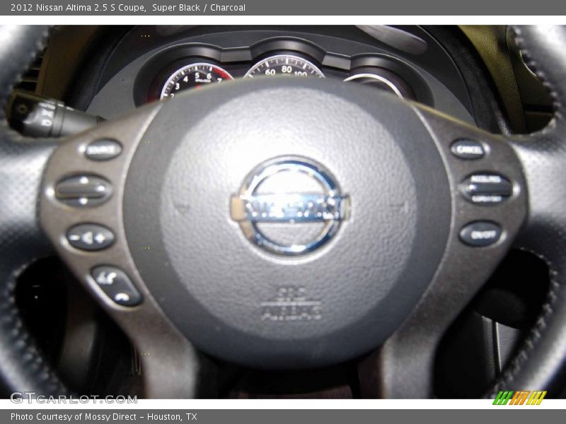 Super Black / Charcoal 2012 Nissan Altima 2.5 S Coupe