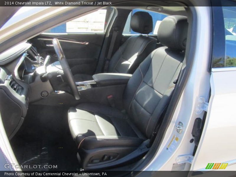 White Diamond Tricoat / Jet Black 2014 Chevrolet Impala LTZ
