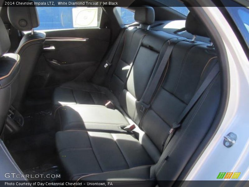 White Diamond Tricoat / Jet Black 2014 Chevrolet Impala LTZ