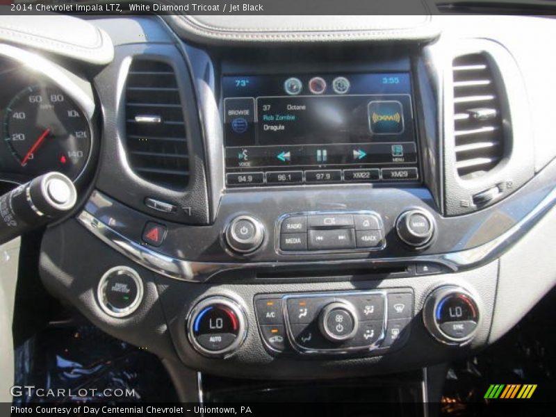 White Diamond Tricoat / Jet Black 2014 Chevrolet Impala LTZ