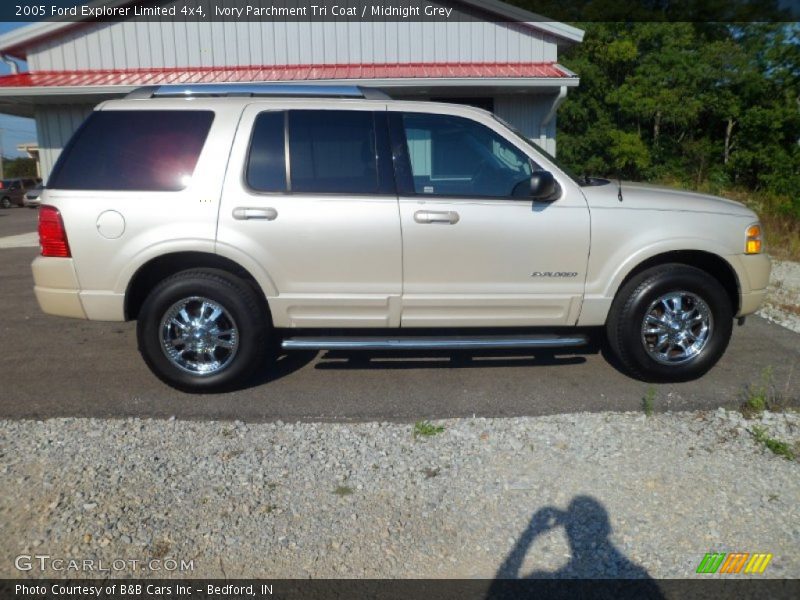  2005 Explorer Limited 4x4 Ivory Parchment Tri Coat