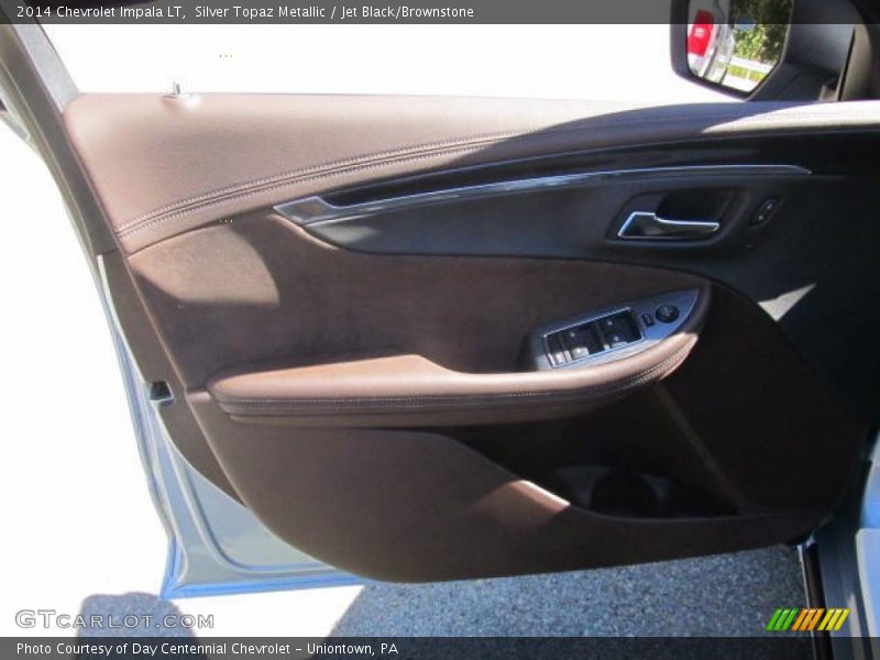 Silver Topaz Metallic / Jet Black/Brownstone 2014 Chevrolet Impala LT