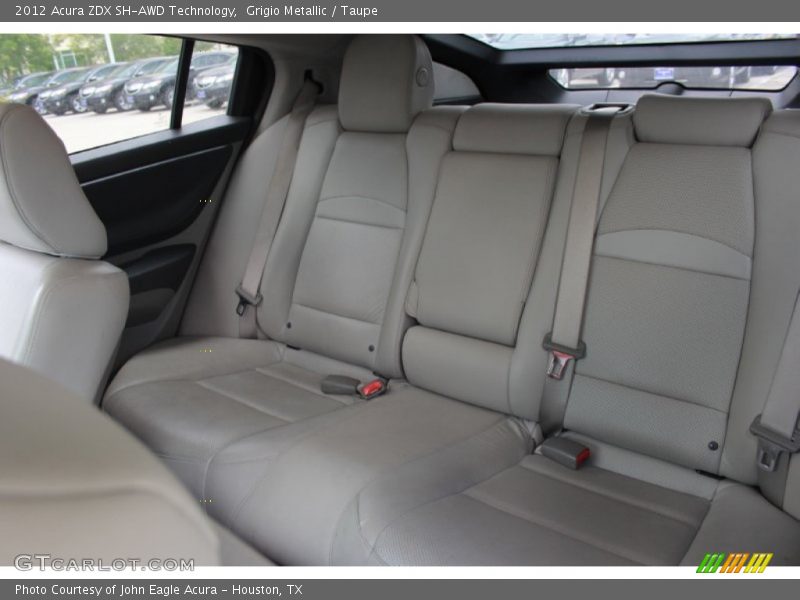 Grigio Metallic / Taupe 2012 Acura ZDX SH-AWD Technology