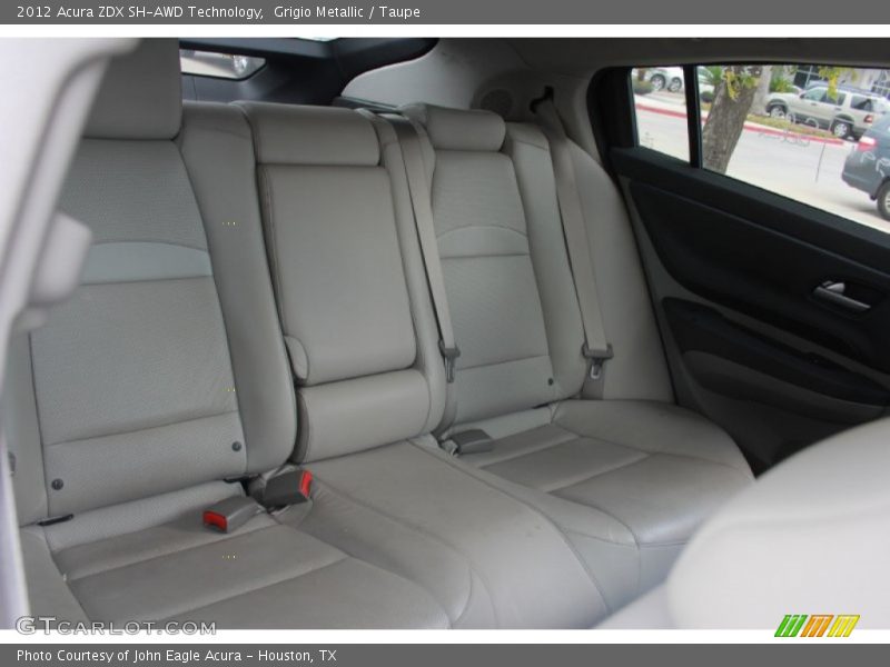 Grigio Metallic / Taupe 2012 Acura ZDX SH-AWD Technology