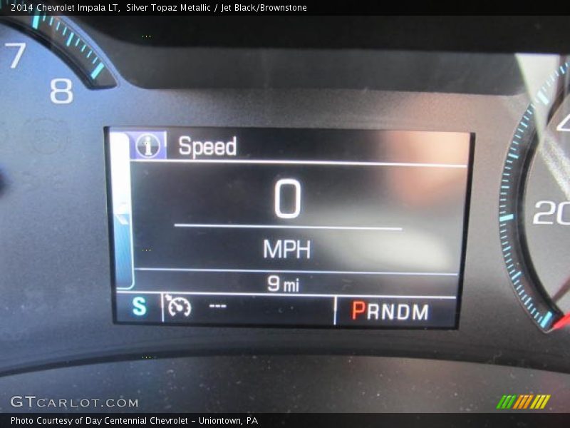 Silver Topaz Metallic / Jet Black/Brownstone 2014 Chevrolet Impala LT