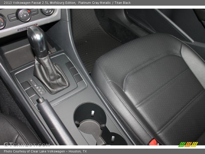 Platinum Gray Metallic / Titan Black 2013 Volkswagen Passat 2.5L Wolfsburg Edition