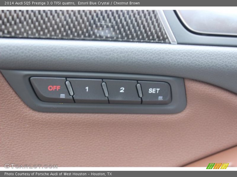 Estoril Blue Crystal / Chestnut Brown 2014 Audi SQ5 Prestige 3.0 TFSI quattro