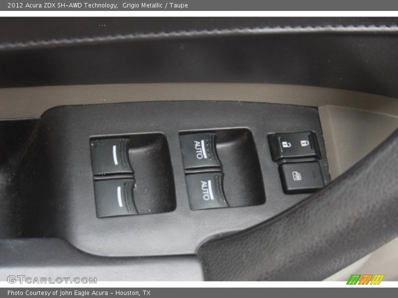 Grigio Metallic / Taupe 2012 Acura ZDX SH-AWD Technology