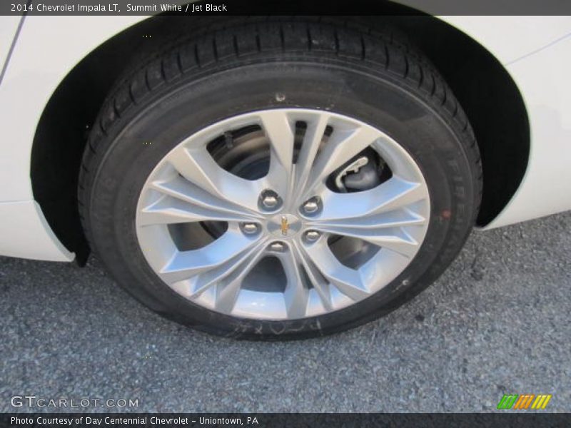 Summit White / Jet Black 2014 Chevrolet Impala LT