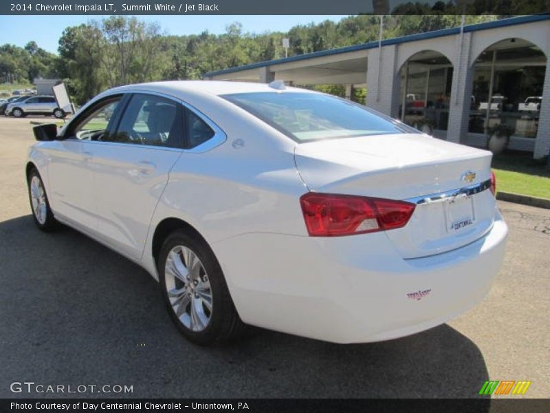 Summit White / Jet Black 2014 Chevrolet Impala LT