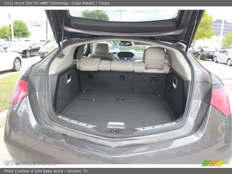 Grigio Metallic / Taupe 2012 Acura ZDX SH-AWD Technology