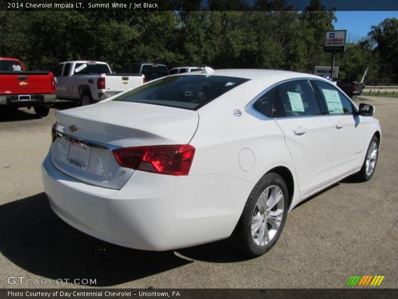 Summit White / Jet Black 2014 Chevrolet Impala LT