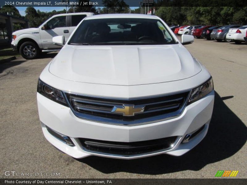 Summit White / Jet Black 2014 Chevrolet Impala LT