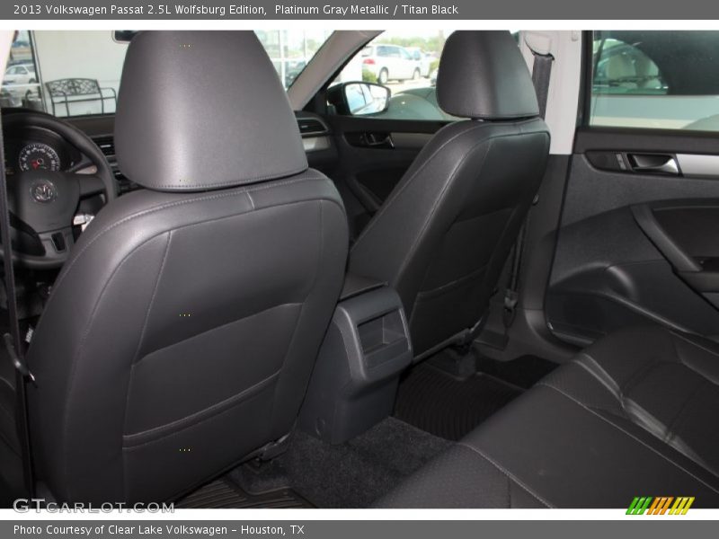 Platinum Gray Metallic / Titan Black 2013 Volkswagen Passat 2.5L Wolfsburg Edition