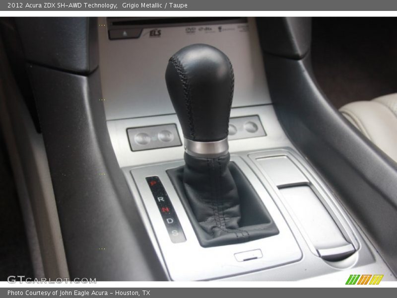 Grigio Metallic / Taupe 2012 Acura ZDX SH-AWD Technology