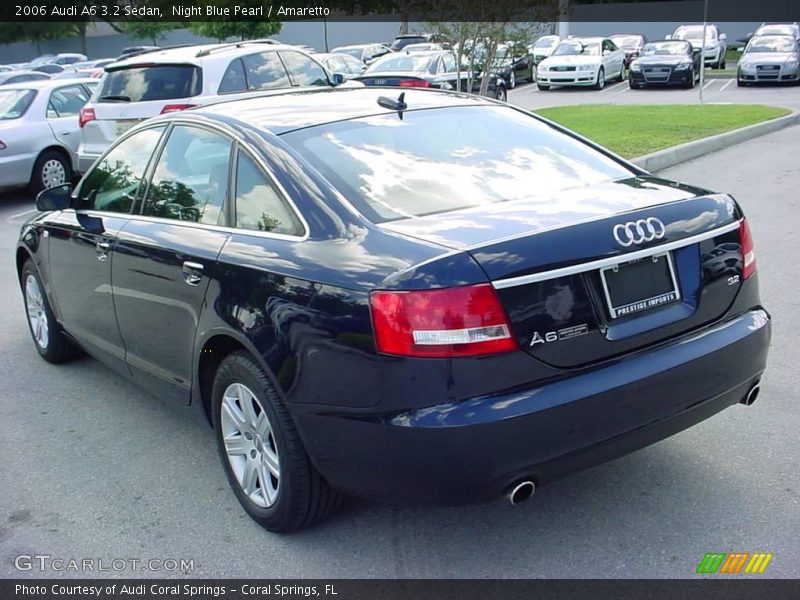 Night Blue Pearl / Amaretto 2006 Audi A6 3.2 Sedan