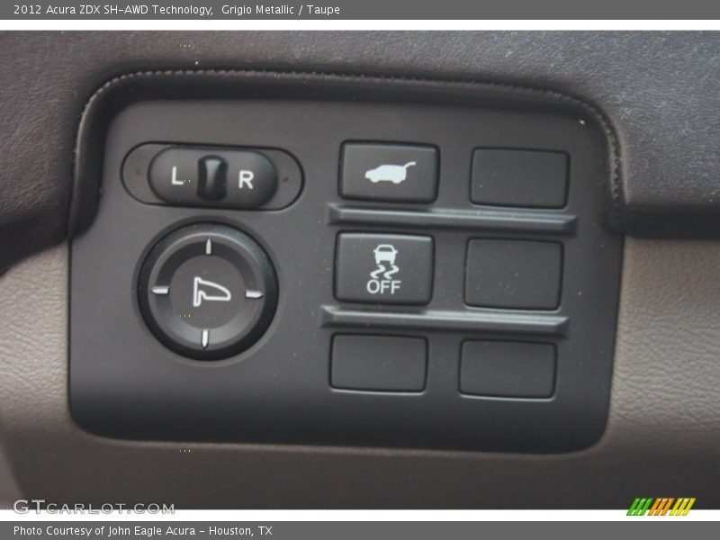 Grigio Metallic / Taupe 2012 Acura ZDX SH-AWD Technology