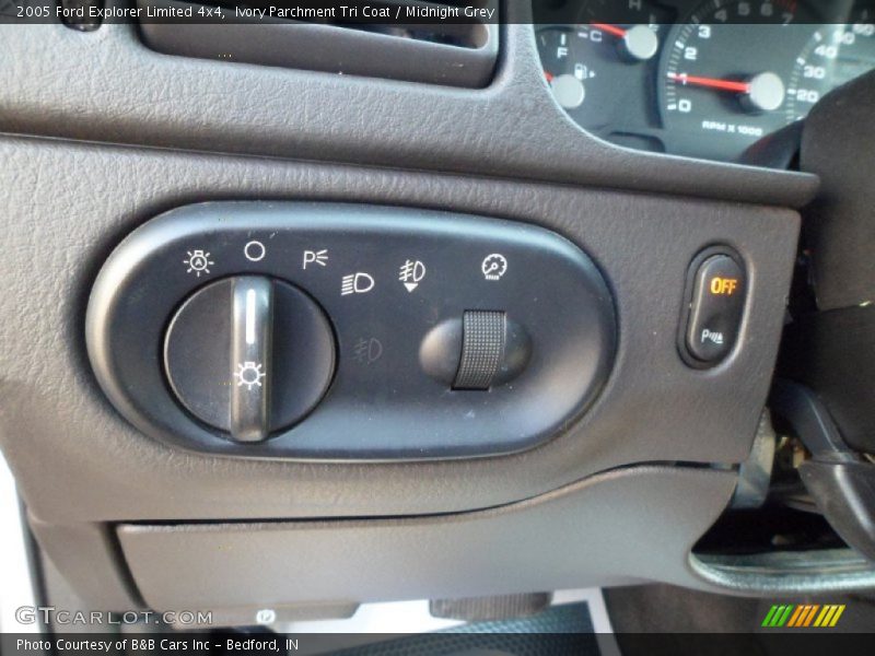 Controls of 2005 Explorer Limited 4x4