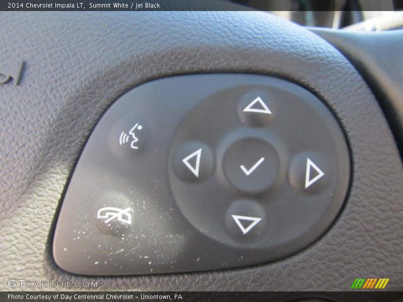 Summit White / Jet Black 2014 Chevrolet Impala LT
