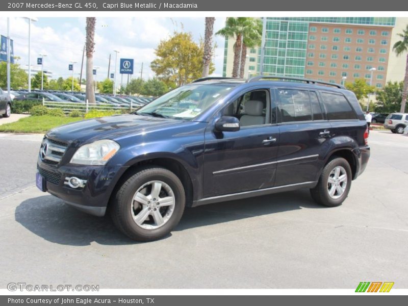 Capri Blue Metallic / Macadamia 2007 Mercedes-Benz GL 450