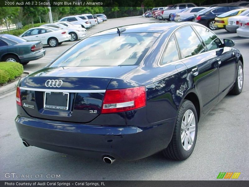 Night Blue Pearl / Amaretto 2006 Audi A6 3.2 Sedan