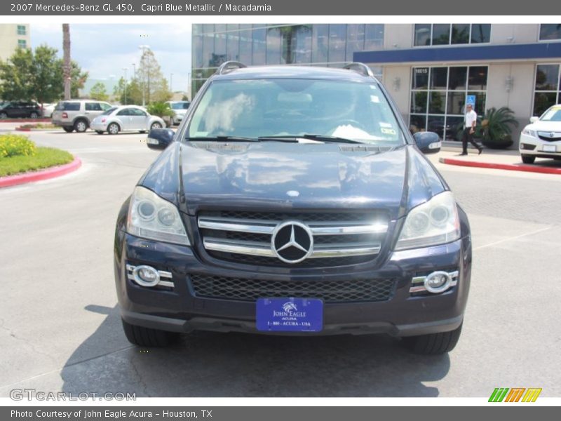 Capri Blue Metallic / Macadamia 2007 Mercedes-Benz GL 450