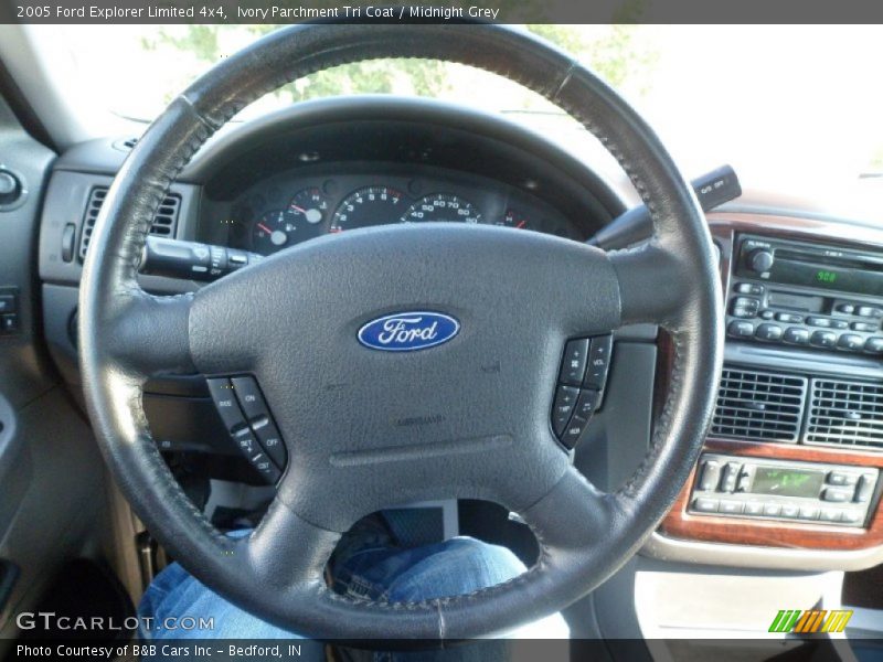 Ivory Parchment Tri Coat / Midnight Grey 2005 Ford Explorer Limited 4x4