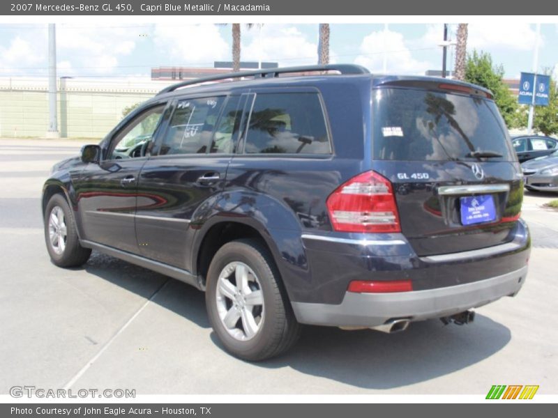Capri Blue Metallic / Macadamia 2007 Mercedes-Benz GL 450