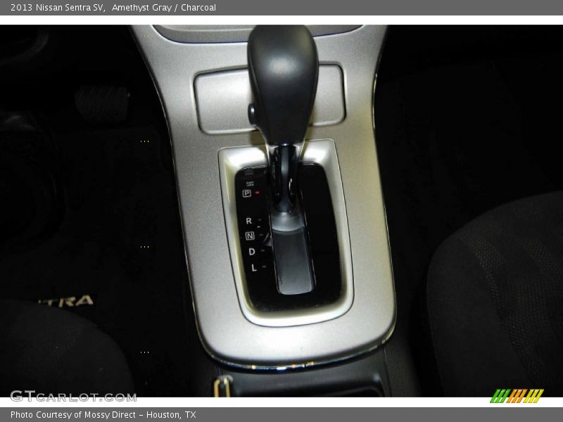 Amethyst Gray / Charcoal 2013 Nissan Sentra SV