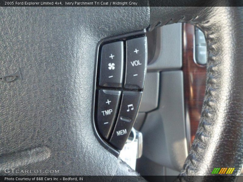 Ivory Parchment Tri Coat / Midnight Grey 2005 Ford Explorer Limited 4x4