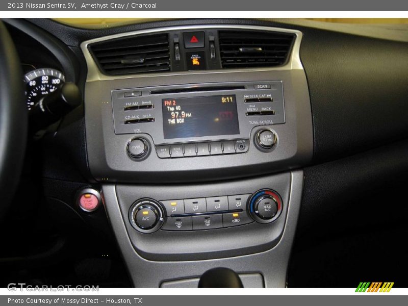 Amethyst Gray / Charcoal 2013 Nissan Sentra SV
