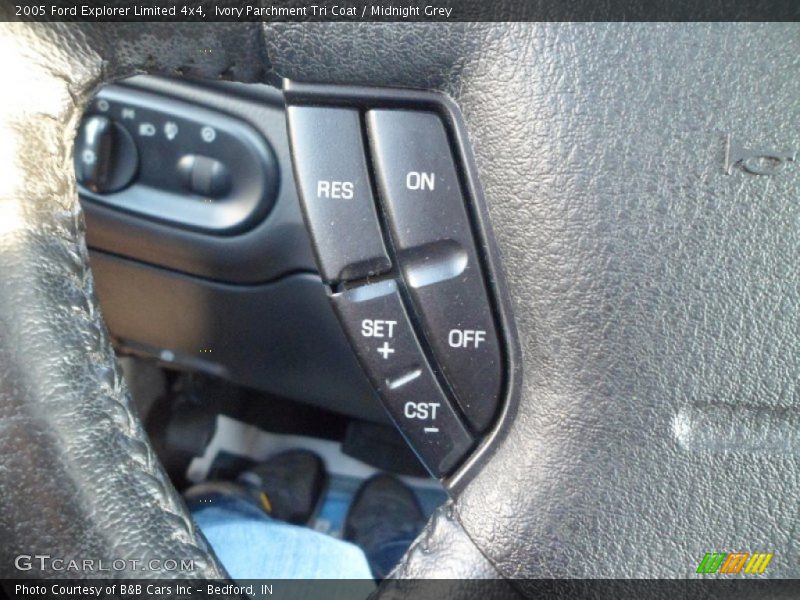 Ivory Parchment Tri Coat / Midnight Grey 2005 Ford Explorer Limited 4x4