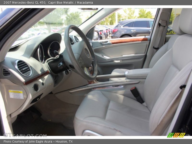 Capri Blue Metallic / Macadamia 2007 Mercedes-Benz GL 450