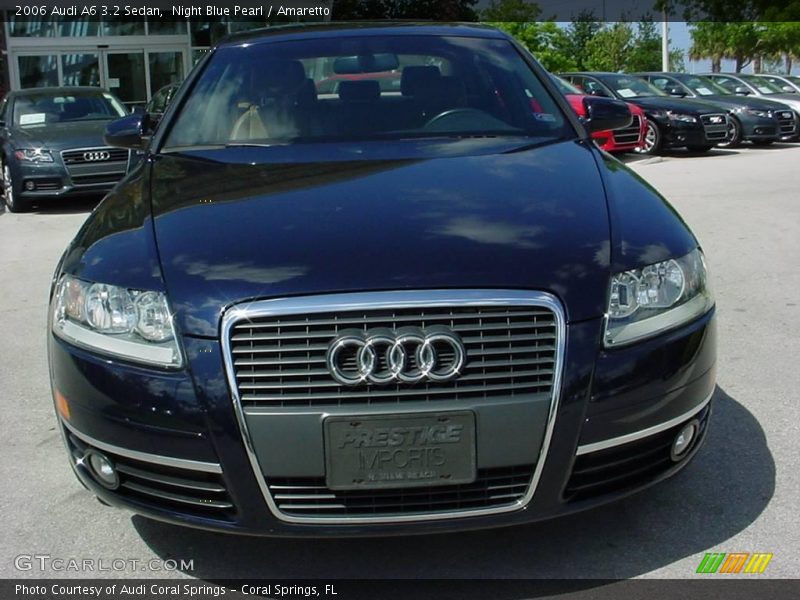 Night Blue Pearl / Amaretto 2006 Audi A6 3.2 Sedan