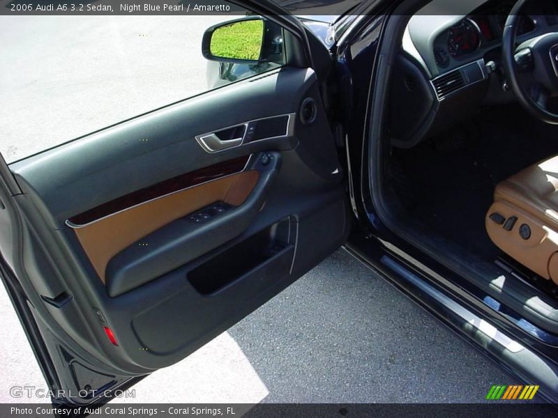 Night Blue Pearl / Amaretto 2006 Audi A6 3.2 Sedan