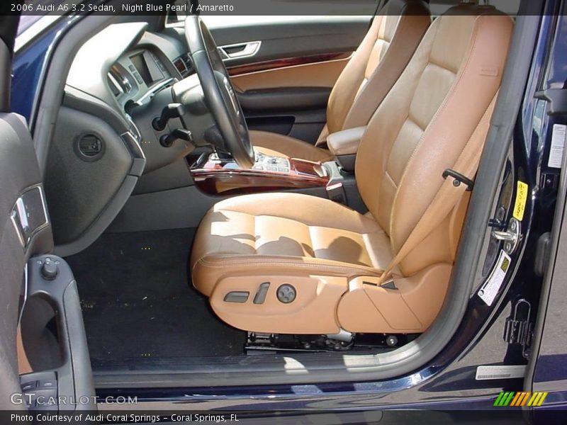 Night Blue Pearl / Amaretto 2006 Audi A6 3.2 Sedan