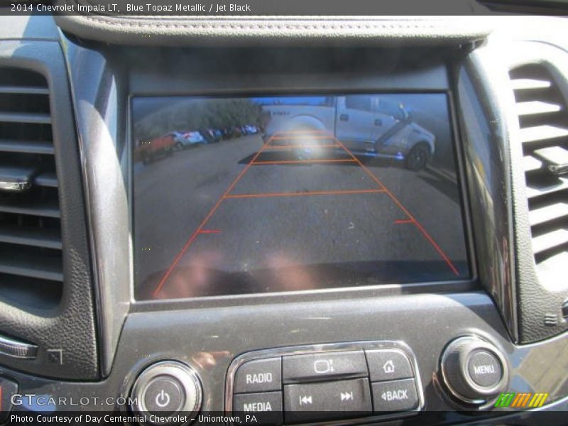 Blue Topaz Metallic / Jet Black 2014 Chevrolet Impala LT